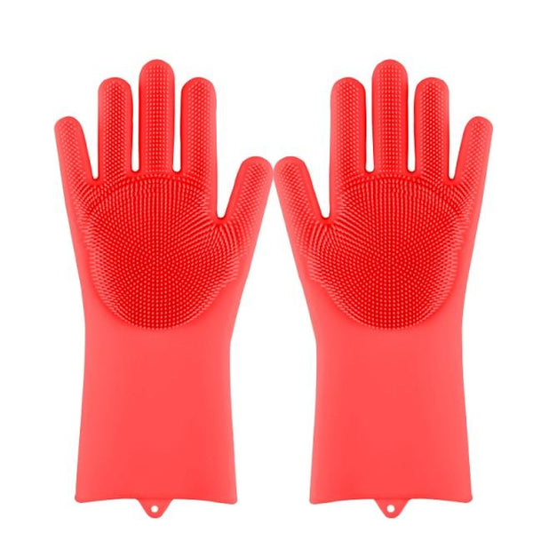Ares™ ScrubGloves - Silicone Bristle Cleaning Gloves