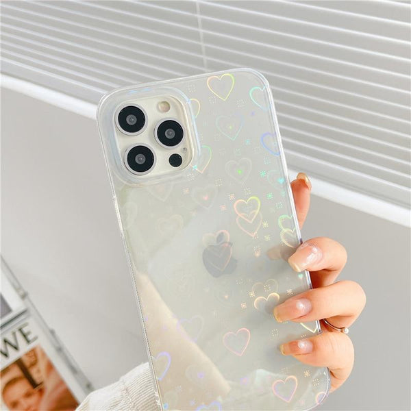 Ares™ Holographic Heart iPhone Cases